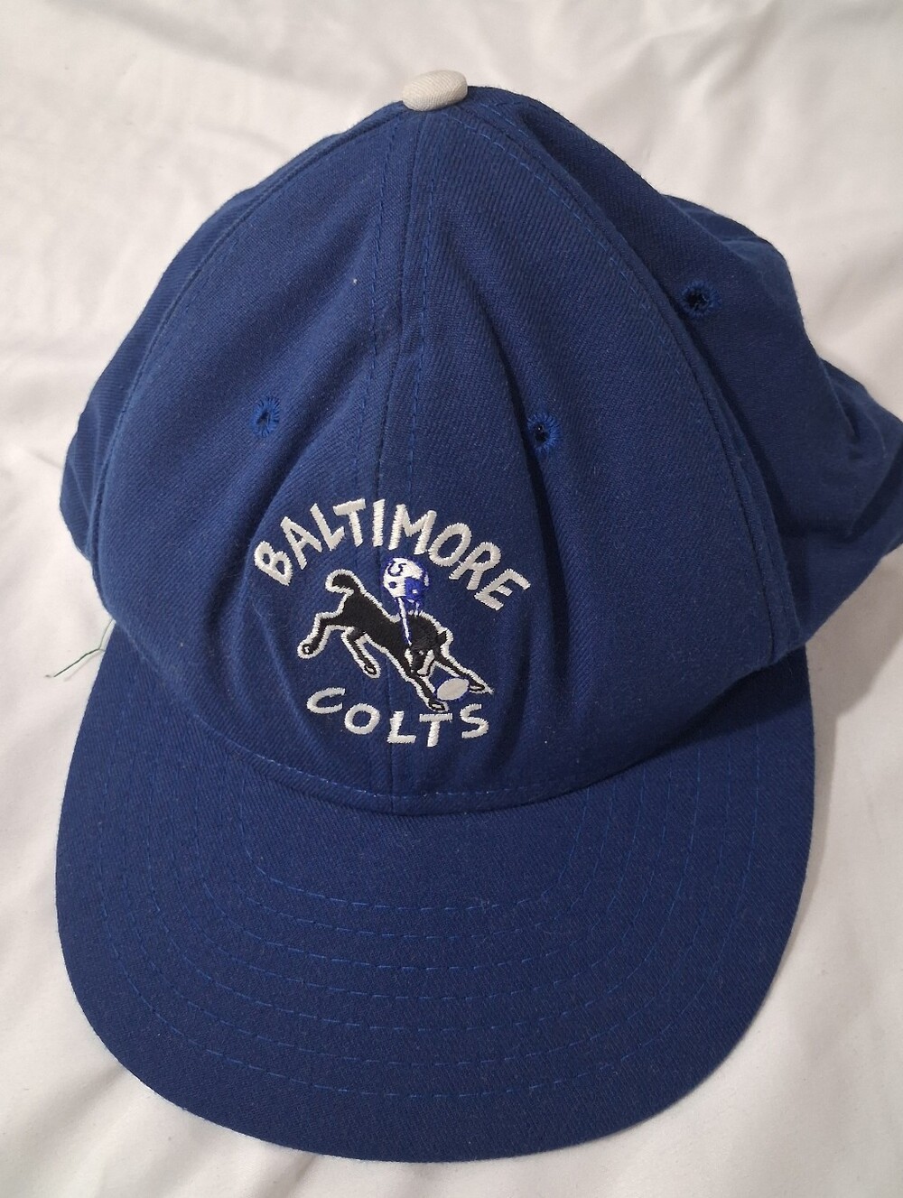 Vintage 90's Baltimore Colts Blue Baseball Cap - Classic Team Embroidered Hat